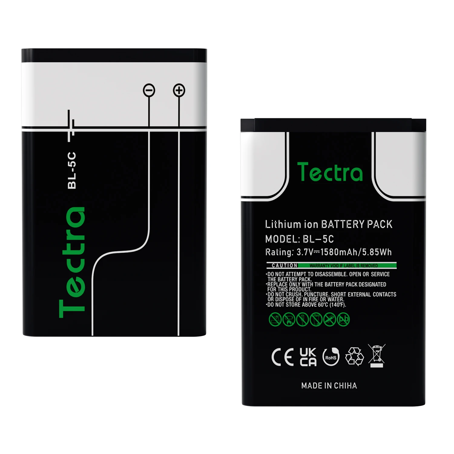 3.7v 1580mah BL-5C bl 5C充電式バッテリー家庭用ラジオノキア