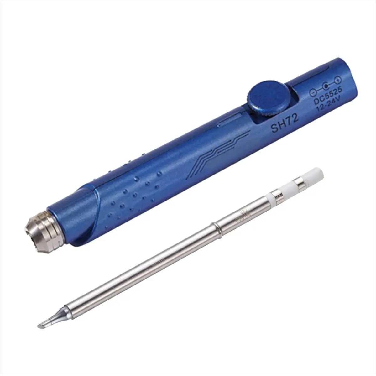 SH72 납땜인두 65W 12-24V 220-400 ℃ 조절 가능한 온도 SH72-BC2 용접 도구 (T12 A 아님)