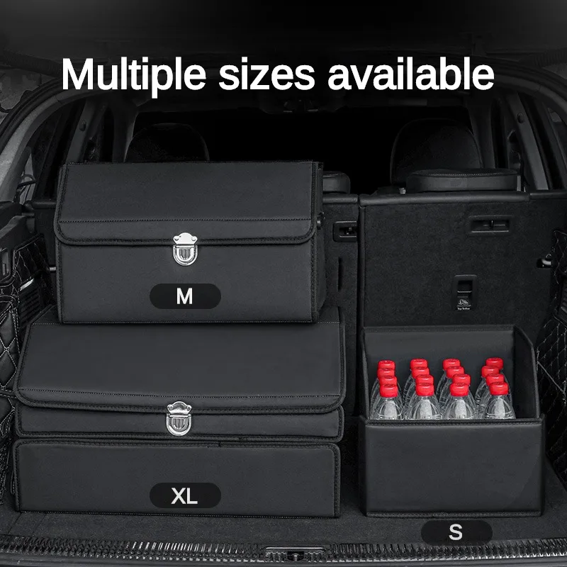 Car Trunk Organizer Box Large Capacity Auto Multiuse Tools Storage