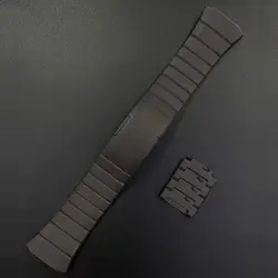 Titanium Alloy Metal Quick Release Watchband Strap for GT6 Pro 46MM (Titanium Black)