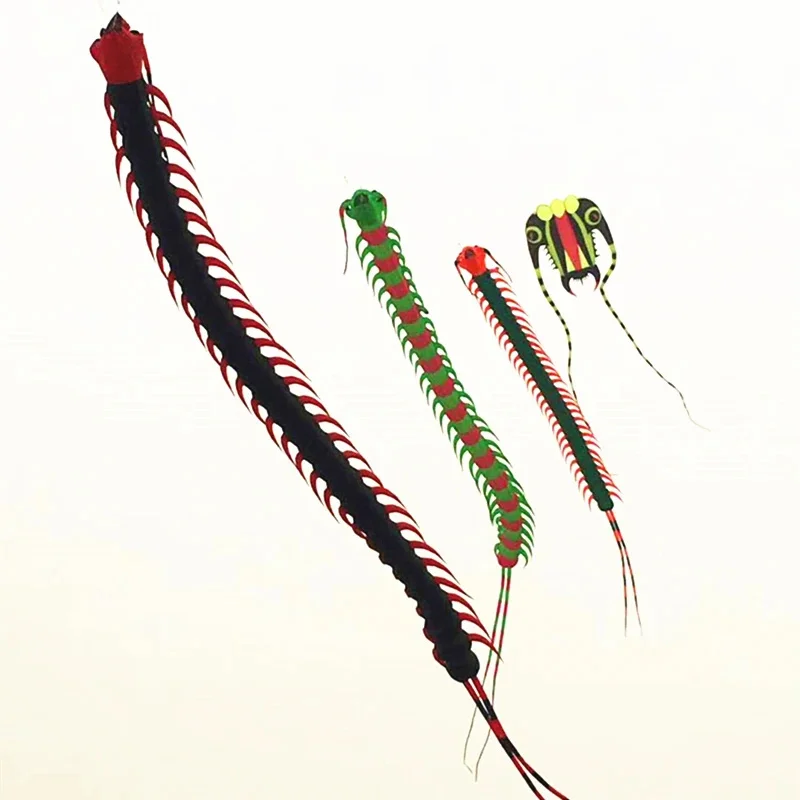 free shipping 12m centipede kite flying soft kite nylon fabric inflatable show kite pendant paramotor paragliding kite flying