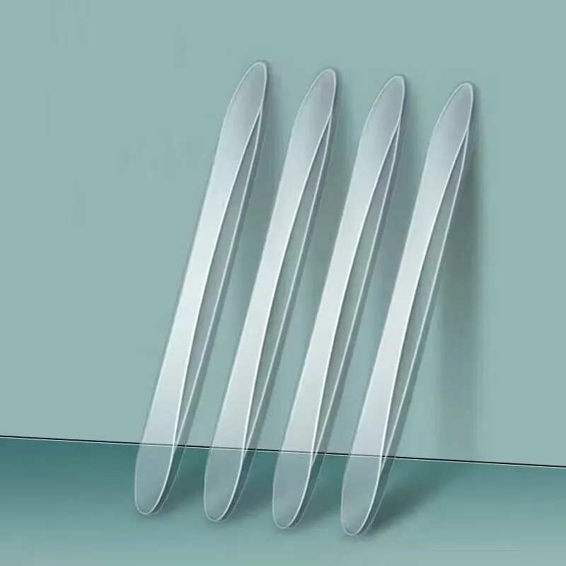 4PCS Car Door Anti-Collision Strip Invisible Universal Edge Guard Scratch Car Protector Stickers Decoration Strip Accessory