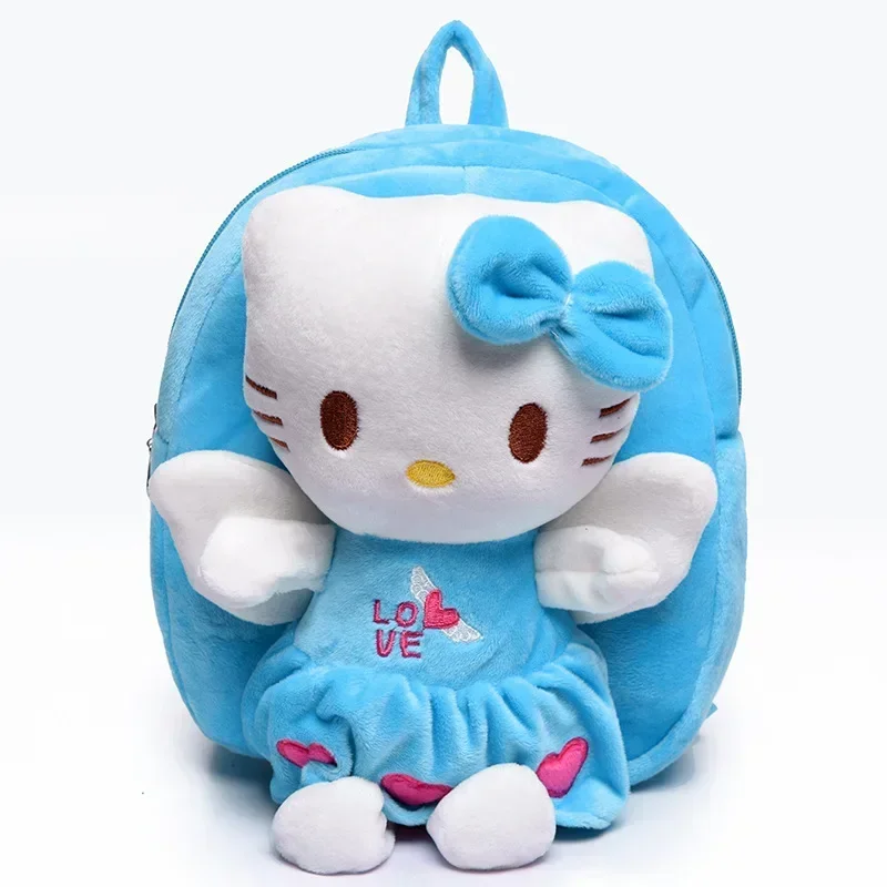 Cartoon cute children schoolbag kindergarten small class baby backpack kt cat Mickey 1-3 years old plush backpack 3