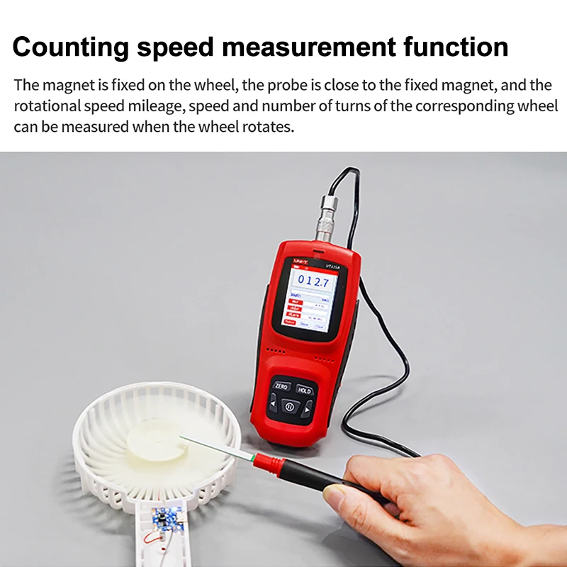 UNI-T UT335A UT335B UT335C Handheld Digital Gauss Meter 0-3000mT Automatic Manual Zeroing For Magnetic Field Detection digital tesla meter