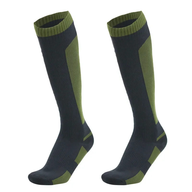 Knee high Waterproof Socks Hiking Wading Outdoor Camping Cycling Skiing Mountaineering Warm