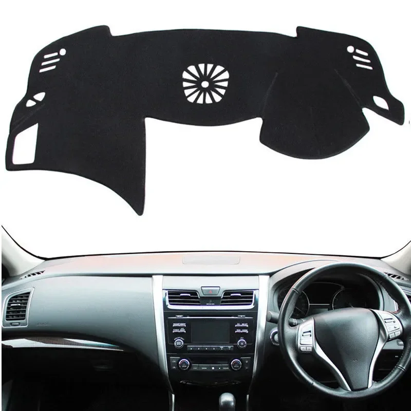 

For Nissan Teana Altima L33 2013-2016 2017 RHD Car Dashboard Cover Mat Pad Dashmat Dash Sun Shade Instrument Carpet Accessories