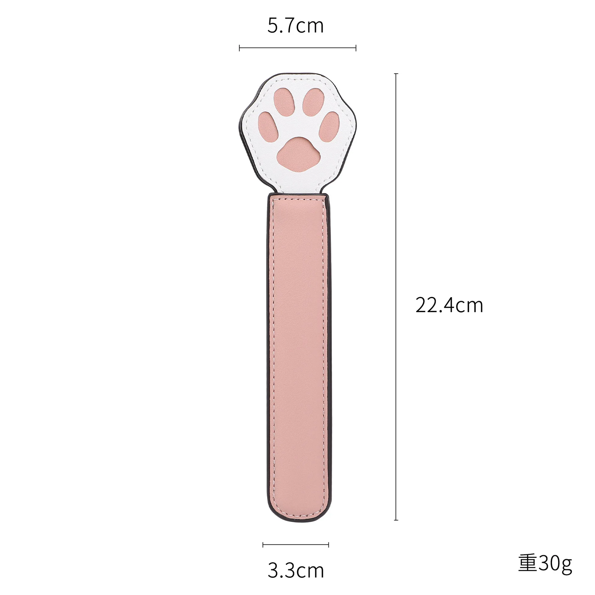 22.4CM PU Leather Cat Claw Shape Slap Paddle,Handmade Deluxe Riding Crop Horse whip, Horse Whip 5