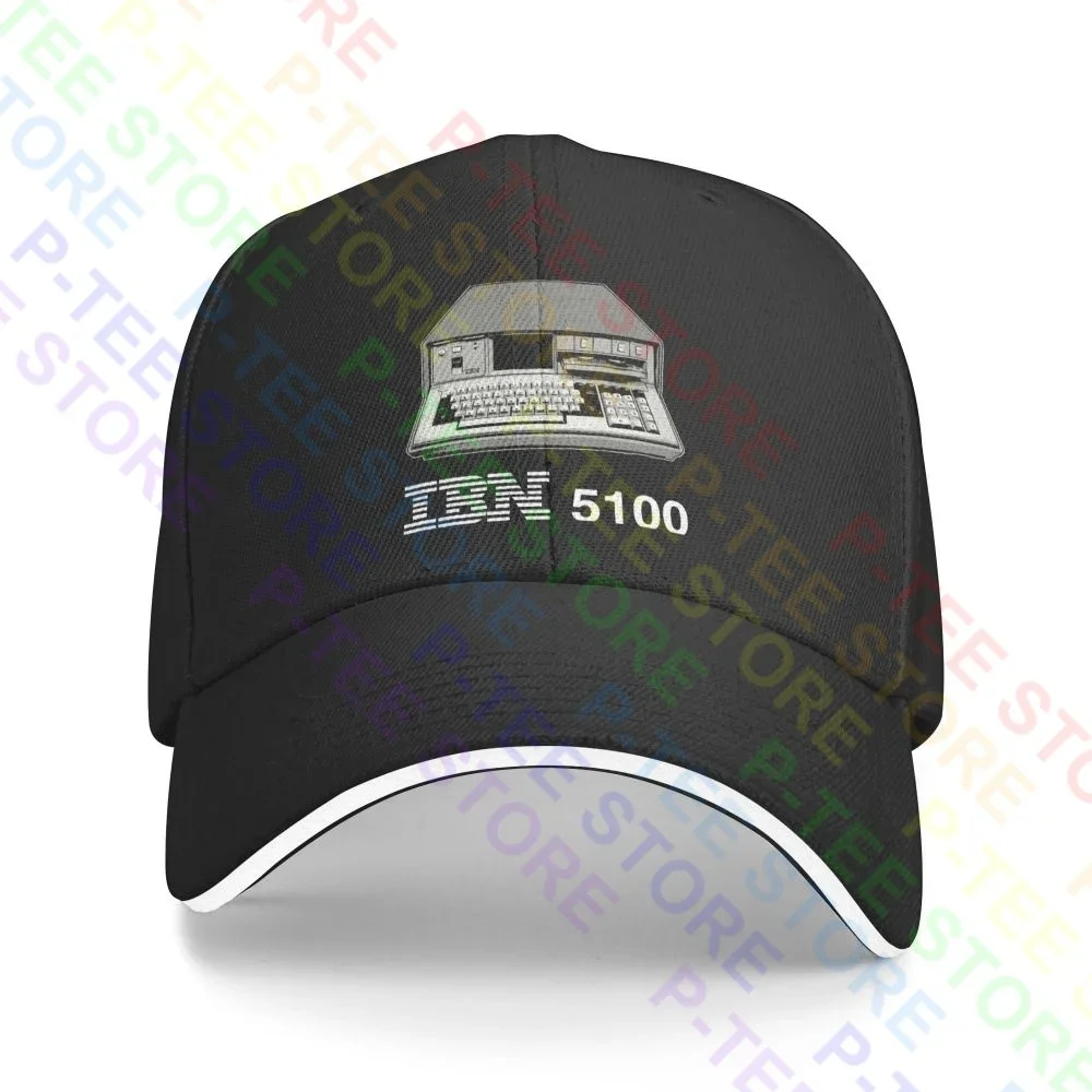 Ibn 5100 Steins Gate Ibm Anime Pc Otaku Geek Japanese Old Computer Sandwich Cap Berretto Da Baseball Trucker Hat Fashion