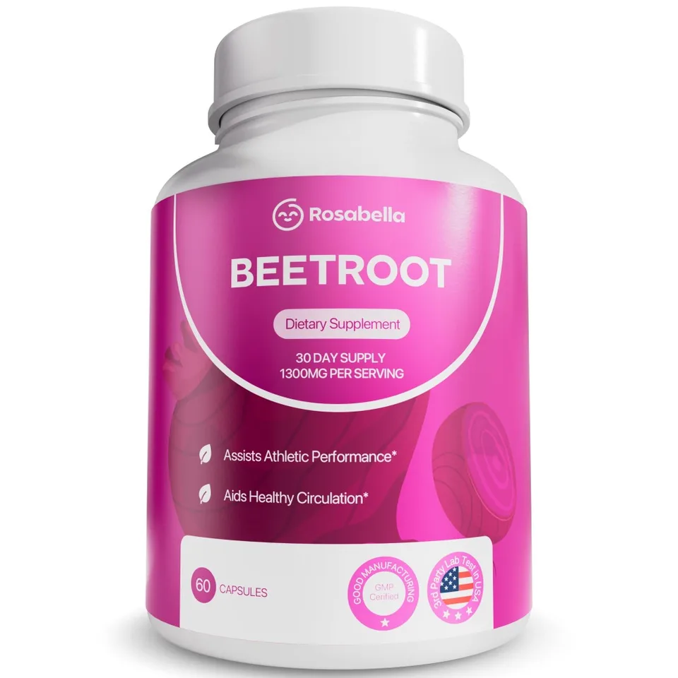 Organic Beetroot Capsules for Energy and Endurance