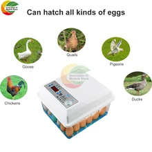 

20 egg incubator fully automatic rollover hatching brooder farm bird quail chicken poultry farm egg incubator incubator turner