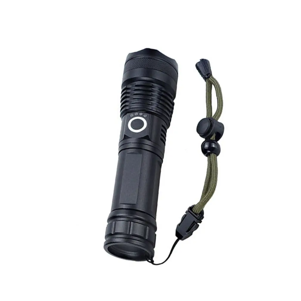 

Portable Mini 20000LM Outdoor Camping Hunting L2 Rechargeable Tactical Flashlight Telescopic LED Zoom Torch Kit