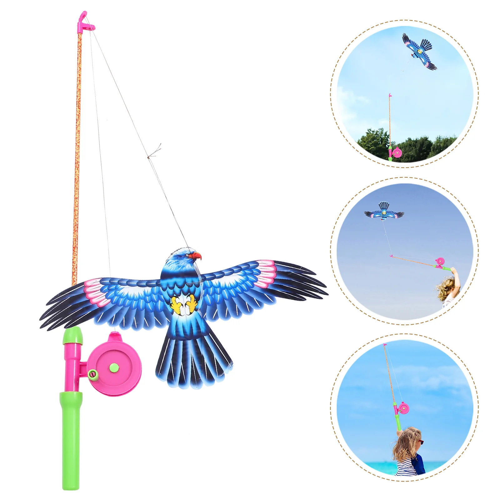 

Kite Kites Kids Eagleflying Outdoor Bird Flyer S Funny Animal Easy Games Beach Beginner Fun Fly Kid Adults Lifelike