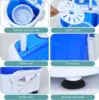 GX24977-PE, Mini Washer and Spinner Combo, 5.5lbs, Semi-automatic Compact Laundry Apartment Dorm RV Portable Washing Mac 2