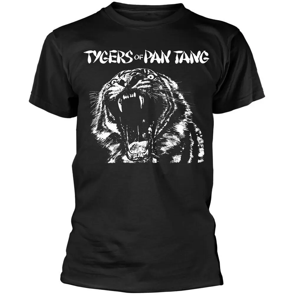 Фото Мужская футболка Tygers of Pan Tang, маленькая, Черная №1