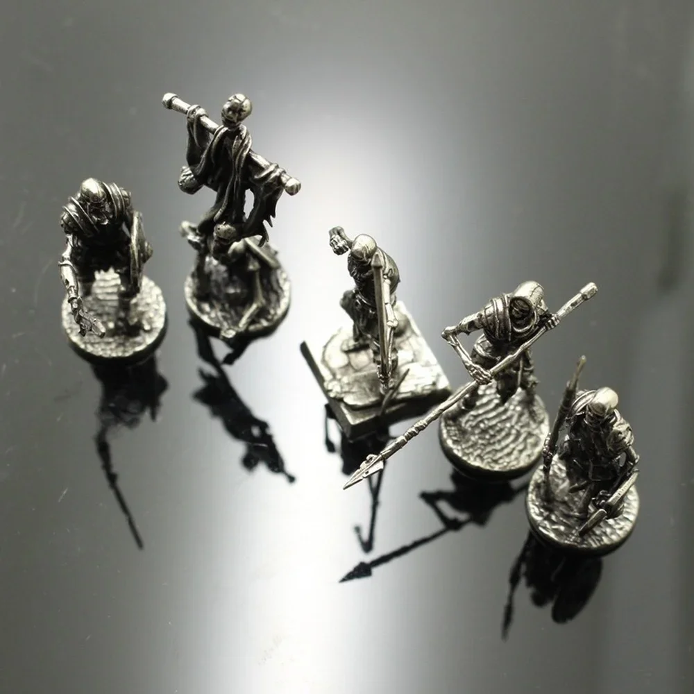 Copper Skeleton Legion Figurines Miniature Decoration Desk Toy