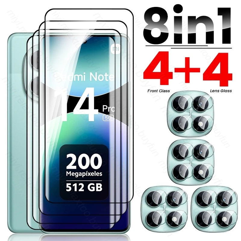 Premium Tempered Glass Screen Protector with Lens Protection