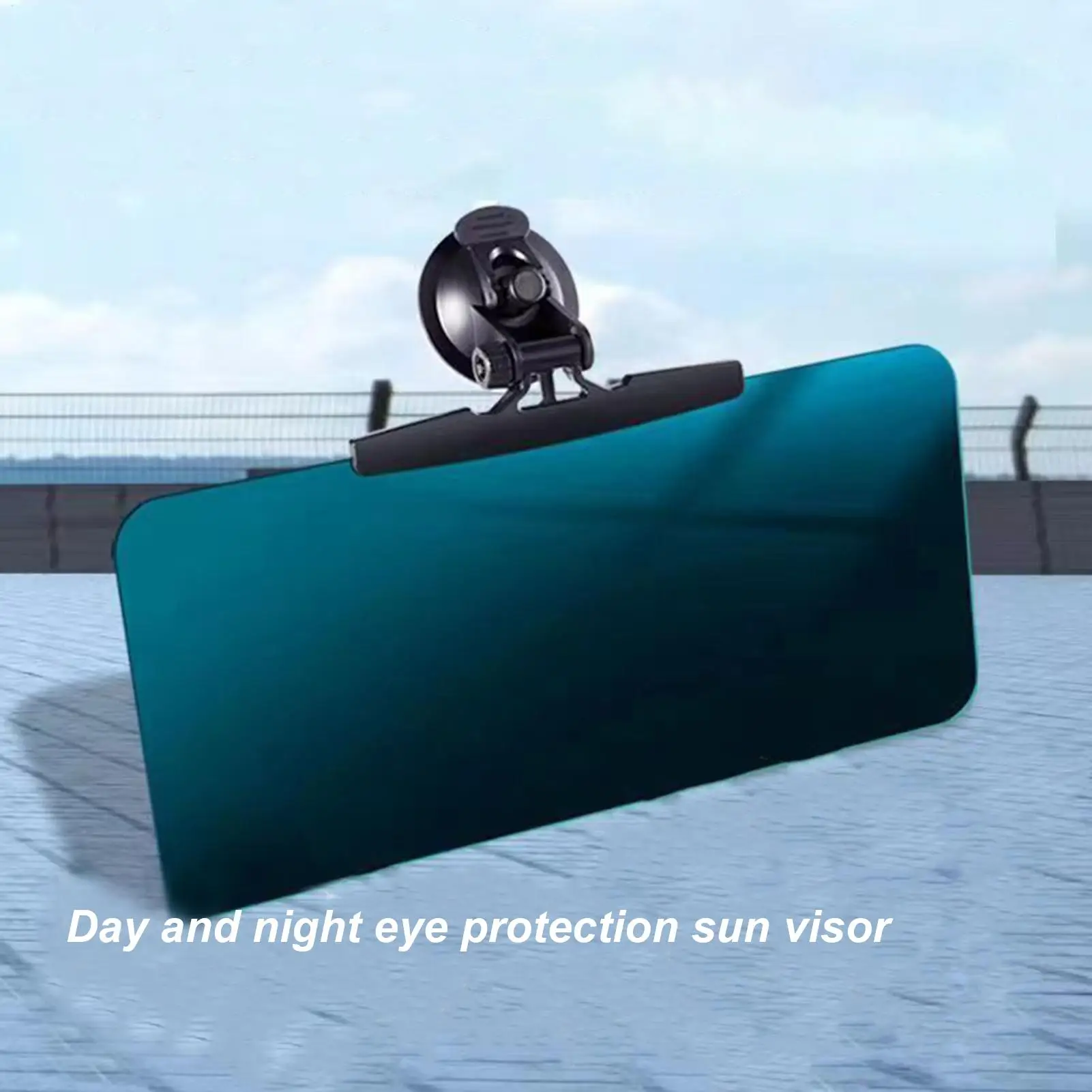 Sonnenblendenverlängerung für Auto, blendfreier Sonnenschutz, UV-beständig, 180-Grad-Drehung, Sonnenschutz fürs Auto, schützt vor der Sonne – Detail 7