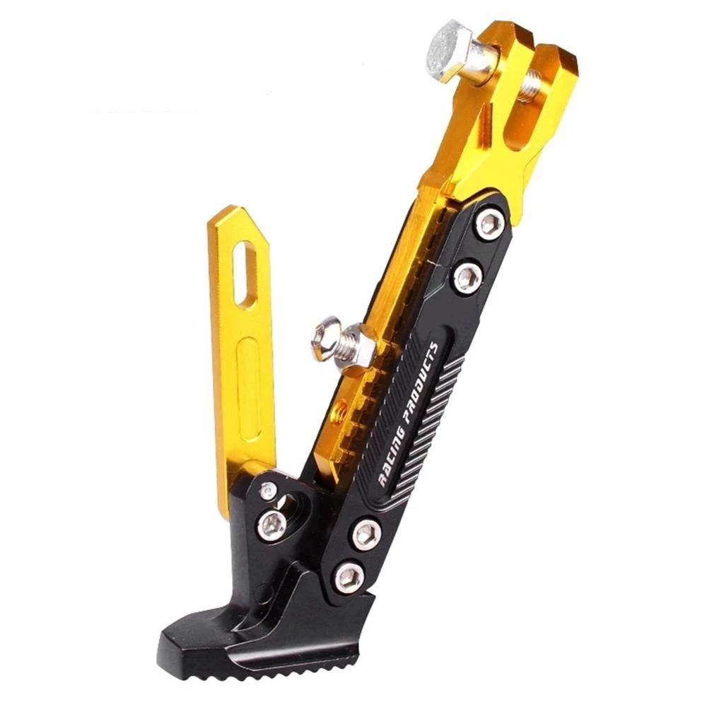 Moto Regolabile Cnc Staffa Del Piede Kick Staffa Laterale Motocross Stand Attrezzature Parti Per Yamaha 155 Aerox 650 Xvs Aerox 50