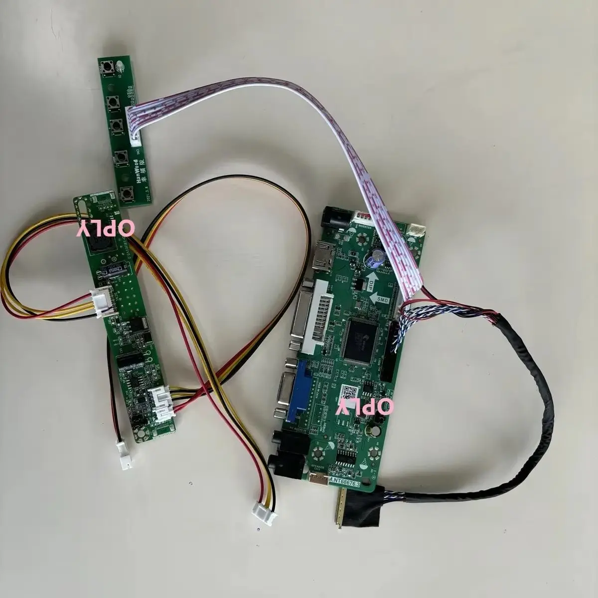 M.NT68676 LTN170CT10-G01용 컨트롤러 보드 LTN170CT10 1920X1200 LED 패널 스크린 모니터 17 디스플레이 HDMI 호환 DVI VGA