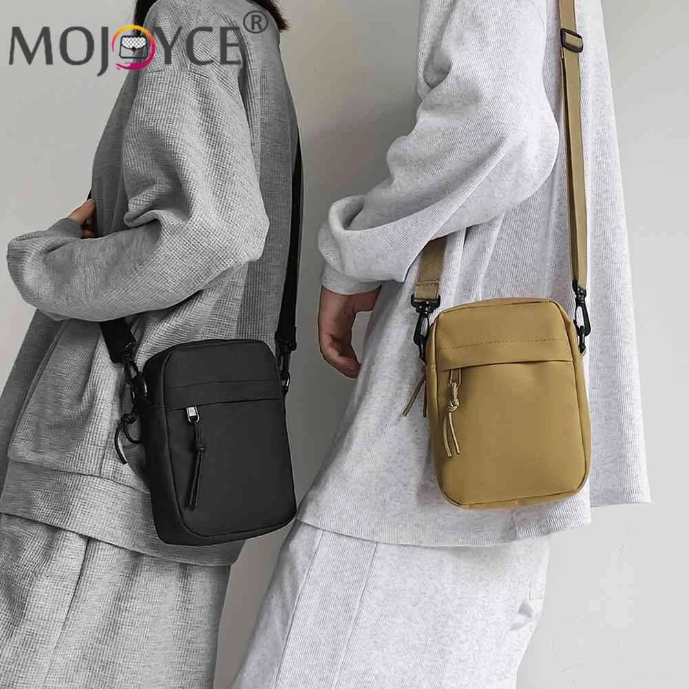 Casual Hand Bags Fashion Square Sling Handbags Portable Elegant Solid Color Oxford  Adjustable Strap Simple For Men Women - Crossbody Bags - AliExpress