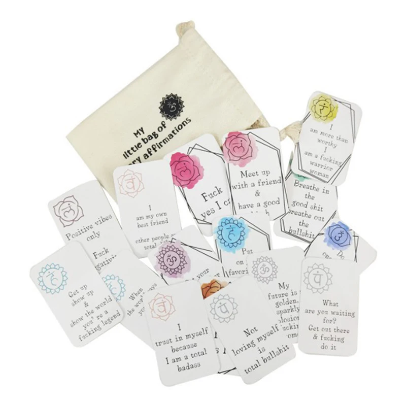 16pcs Motivational Phrase Cards Inspirational Cards Funny Affirmation Card Kids Gifts Positive Daily Party Birthday