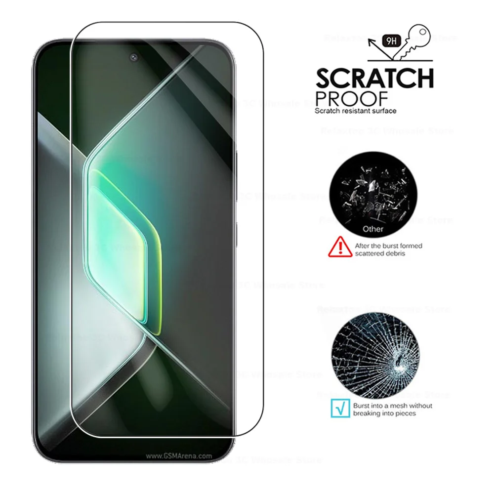 Dual-Function Tempered Glass Screen Protector with Camera Shield