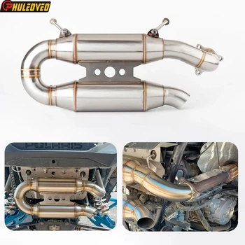 For Polaris Motorcycle UTV Exhaust Middle Link Pipe for Polaris RZR XP/XP4 Turbo RZR Turbo S/S4 2016-2021 RZR Turbo Models