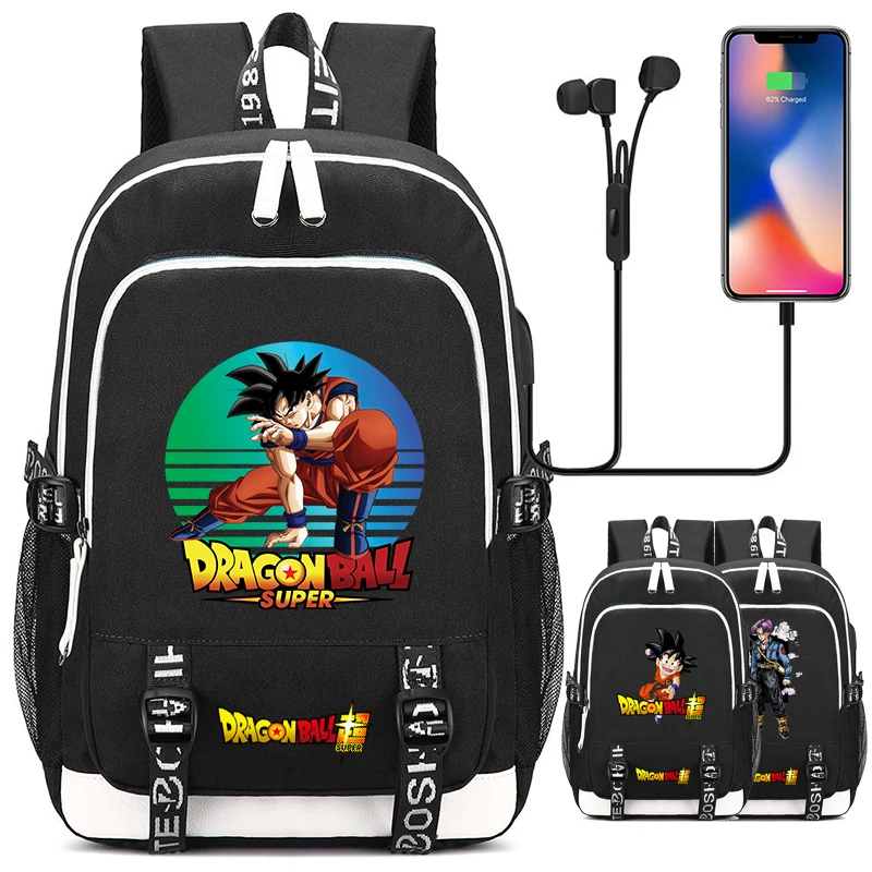 

Anime Dragon Ball Super Backpack Teen Boy Girl Back To School Backpack Goku Student Schoolbag Men Women Leisure Usb Travel Bags