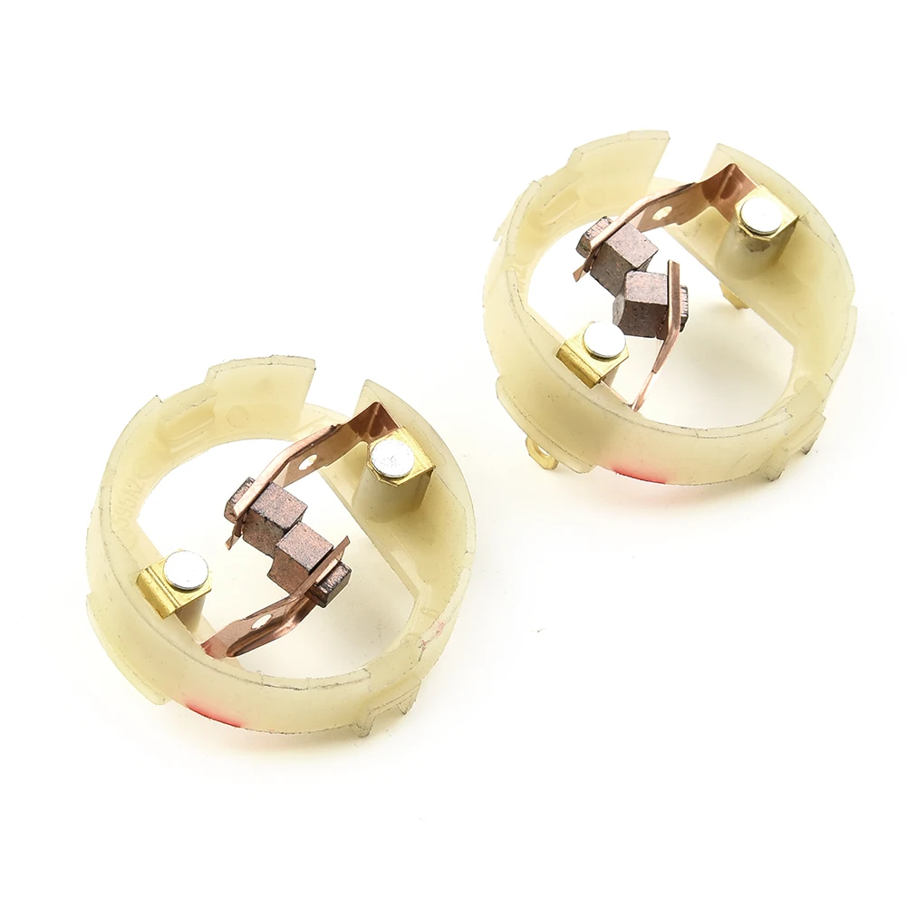 

Accessories Carbon Brush Holder Easy To Install Highly Match 2pcs 35*35*20mm Durable For RS550 BS MT DW MTB MWK