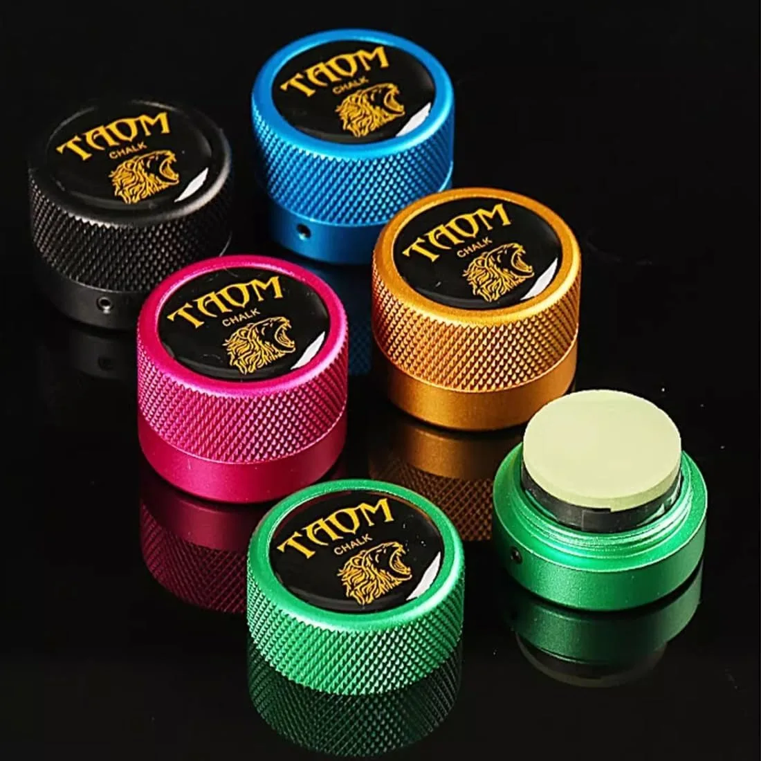 Pool Chalk Holder Pool Chalk Case Accessory Aluminum Billiard Storage Metal Box Billiard Cue Snooker Sports Accessories