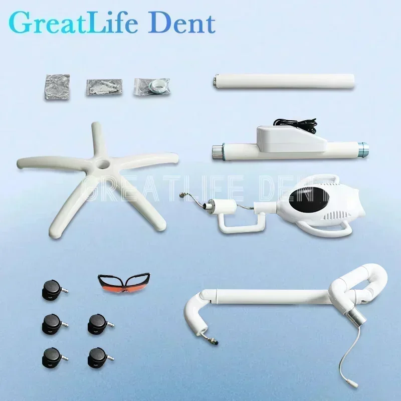 GreatLife آلة تبييض الأسنان مع شاشة عرض تعمل باللم...