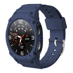 Silicone Strap with Integrated TPU Protective Cover for galaxy 8 44mm (U)