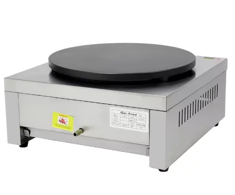 Macchina Per Pancake Rotante Per Crepes A Gas Roti Da 40Cm Commerciale
