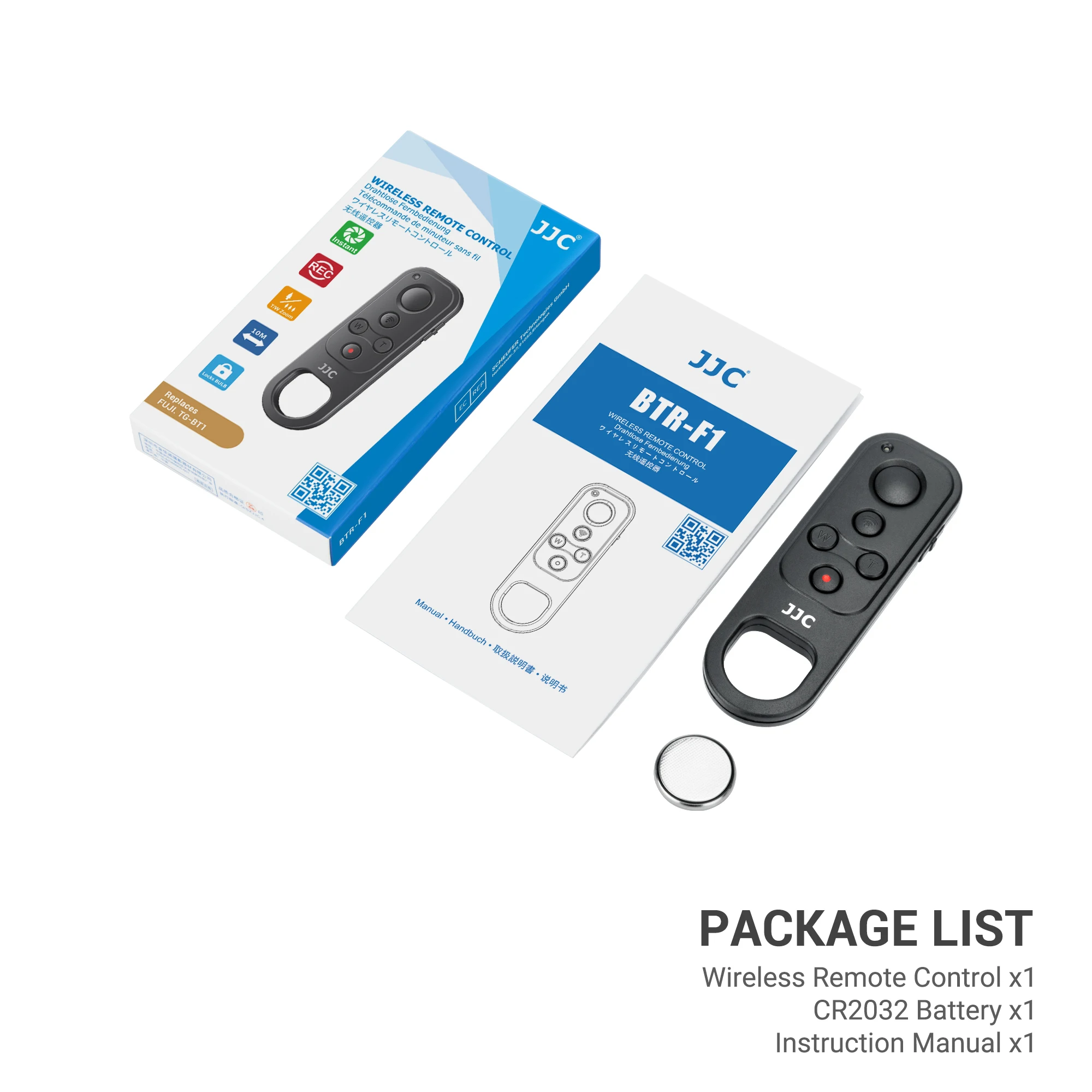 Jjc-controle Remoto Bluetooth sem Fio para Câmeras Fujifilm X-s20 X-h2s X-h2 X-t5 X-t4 X-t3 ii X-t30 X-t30 X-s10 - Image 2