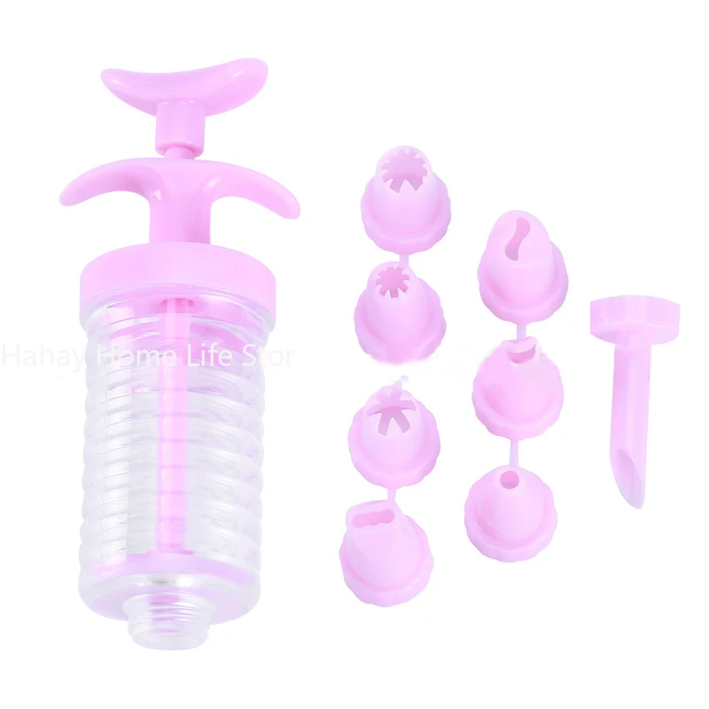 Cake Decorating Tip Set Cake Icing Nozzles Baking Nozzle Set 8Pcs For Squeezing Cream