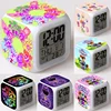 Smiling Critter Alram Clock Catnap LED Change Color Multi-Function Bedroom Kids Glowing Electronic Clock for Children Gift 1