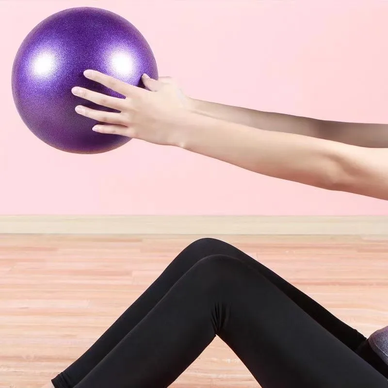 25cm Pilates ball Booty Yoga ball Thickened explosion-proof gymnastics maternity weight loss yoga ball gymnastics ball
