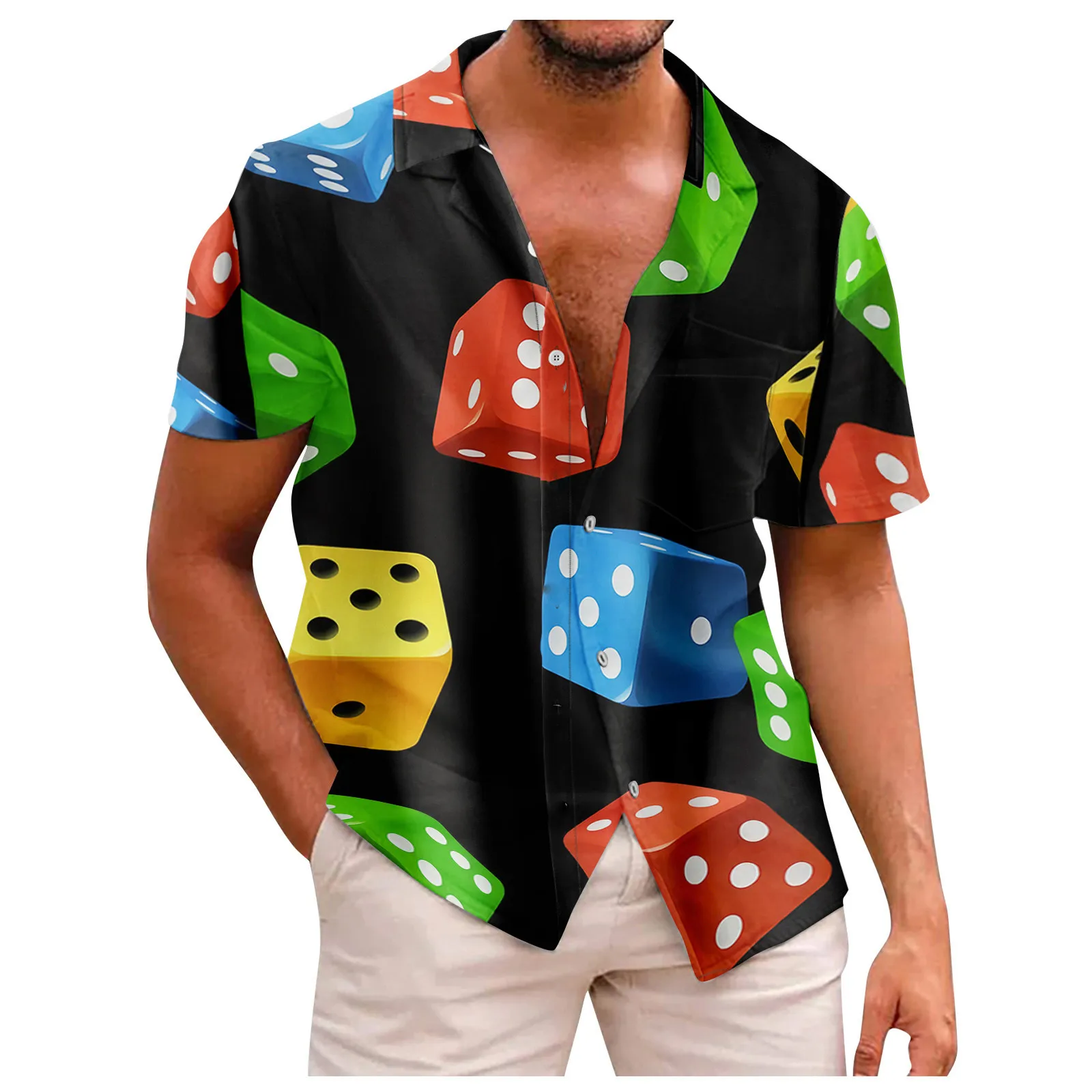 

Fashion Hawaii Anime Shirt For Men Summer 2023 Elegant Shirts For Men Designer Short Sleeve Beach Shirt Tops camisas y blusas