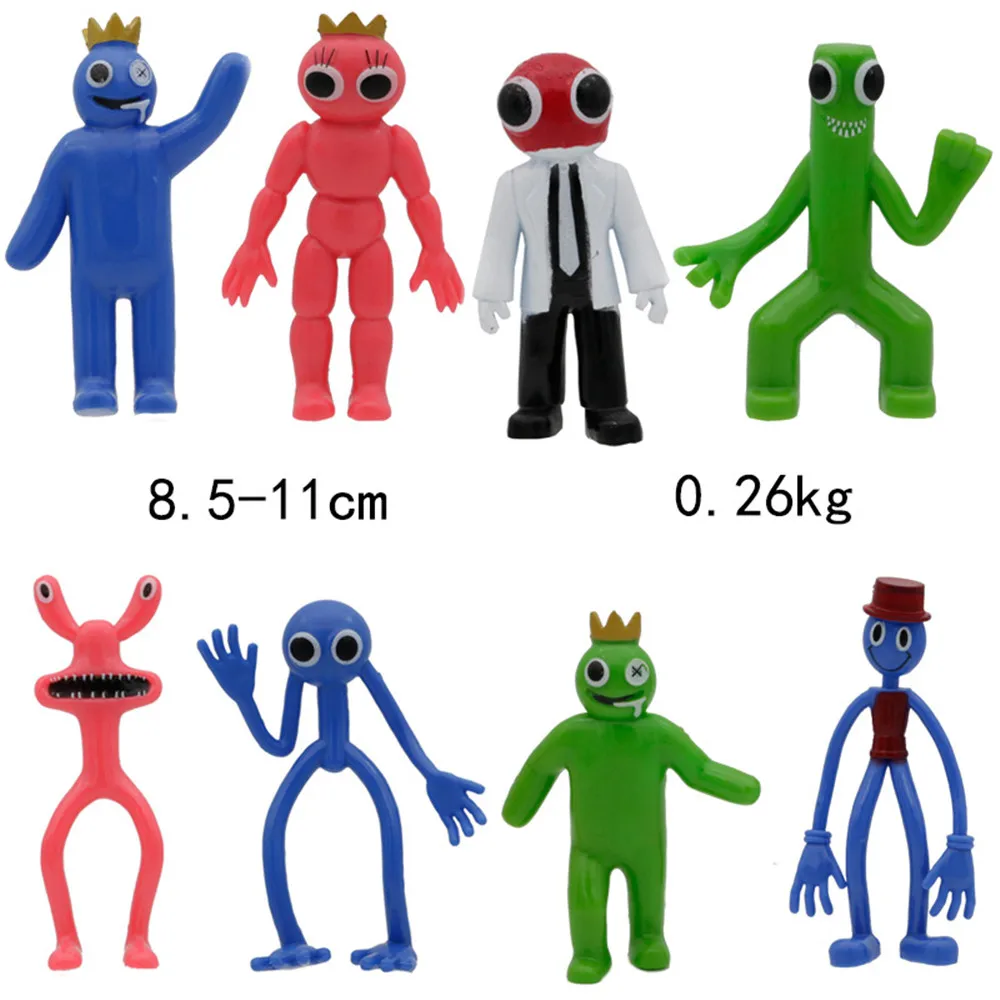 VicTora Rainbow Friends Toys 4.5 Inches Action Figures Toys, Birthday Gifts  for Kids Toy Set Rainbow Friends Gaming Action Figures,Blue, Green, Red,  Pink, Yellow, Orange, Purple, (VR-3) : : Toys & Games