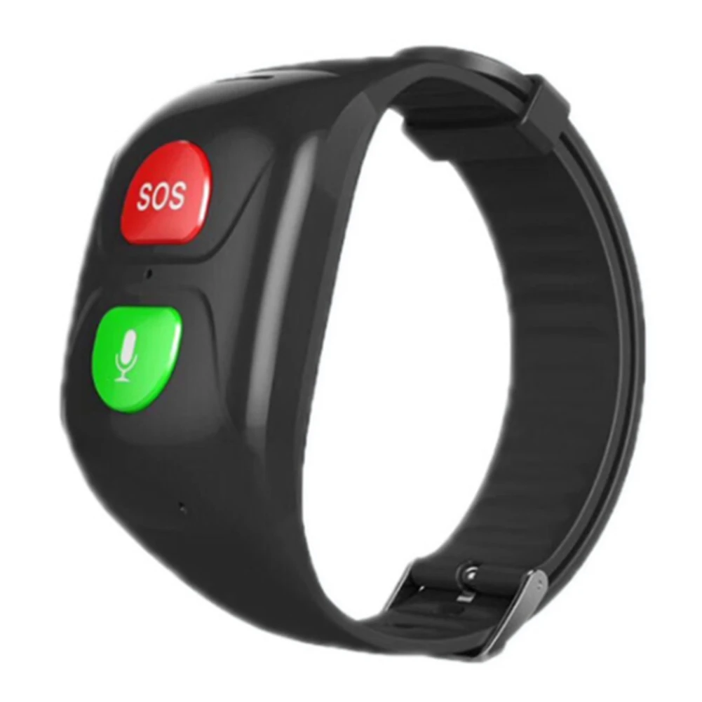 

IP67 Smart Watch Gps Tracker SOS Bracelet Waterproof Old Men Kids Wristband Button No Display Monitor for