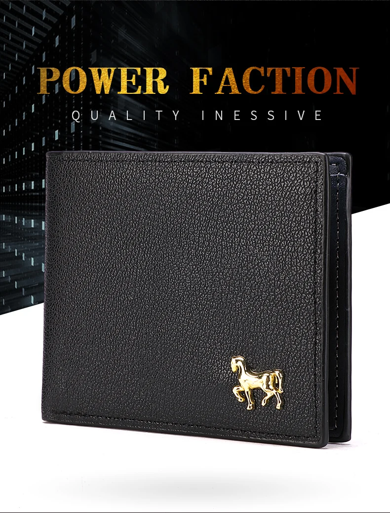 Horizontale Brieftasche für Männer mit Kreditkarten halter – Detail 2
