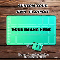 Premium Custom Magic Card Game Playmat - Personalized Design 24×14 - 2mm (40X70cm(15.7X27.5in))