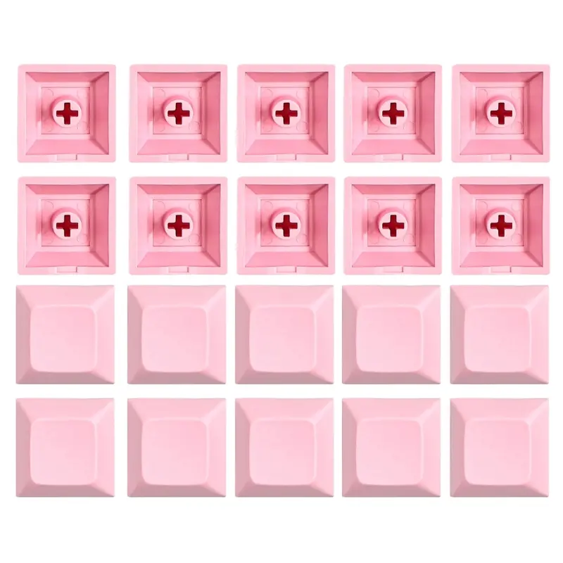 20PCS DSA 1U Keycap Set PBT Blank Keycaps DSA Profile 1U Height Keycap Set For Gaming Mechanical Keyboard image 13