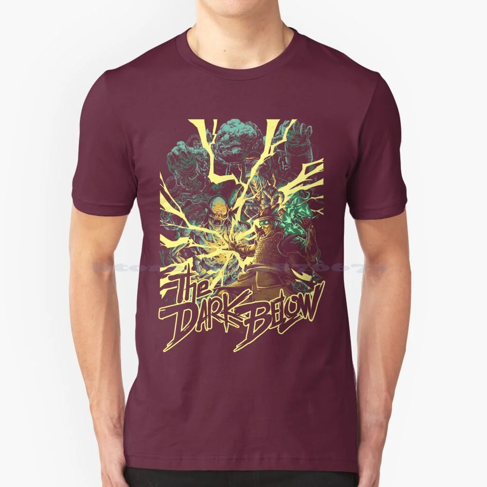 The Dark Under T Shirt 100% Cotone Tee Destiny Guardians Eris Morn Ogre Thrall Throne Titan Hunter Warlock Bungie Iron Banner