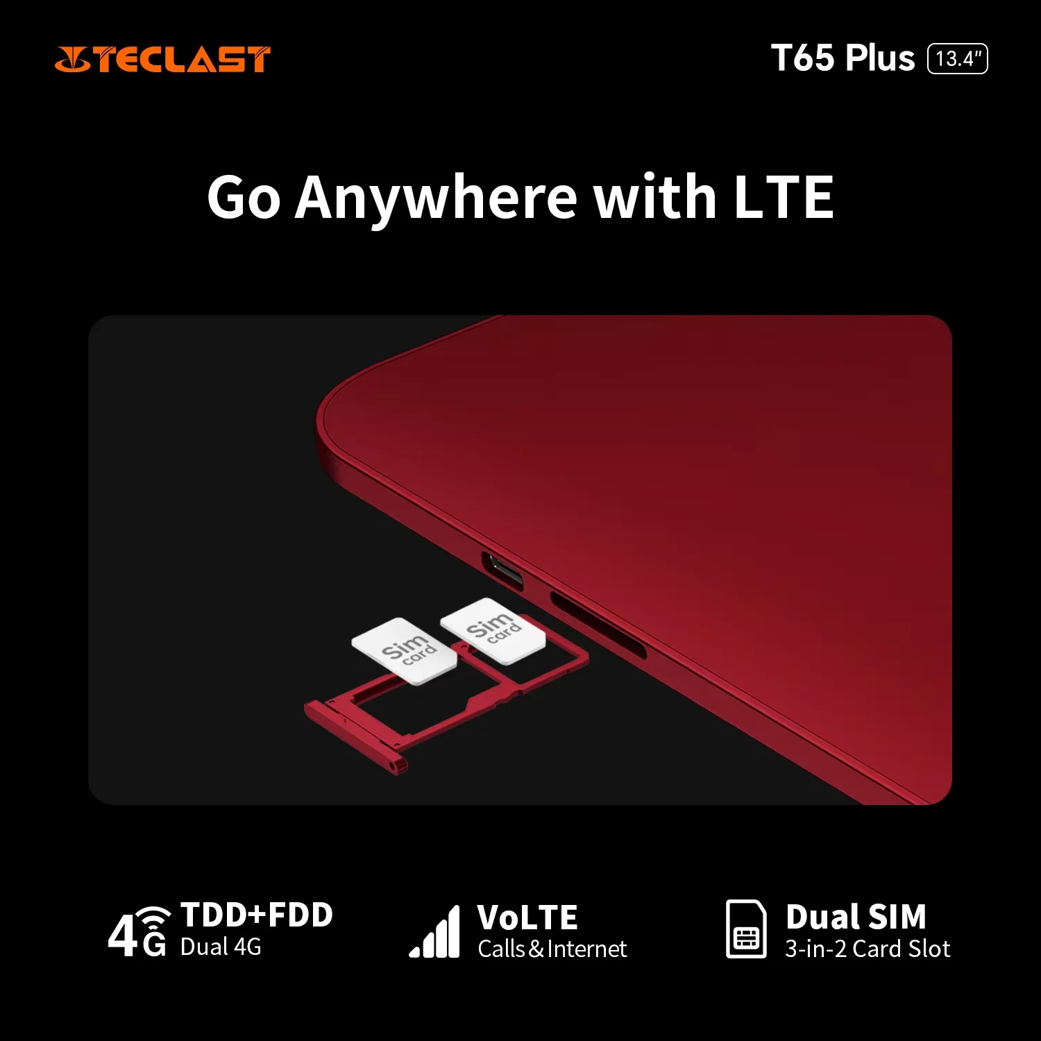 New Teclast T65 Plus Tablet 13.4