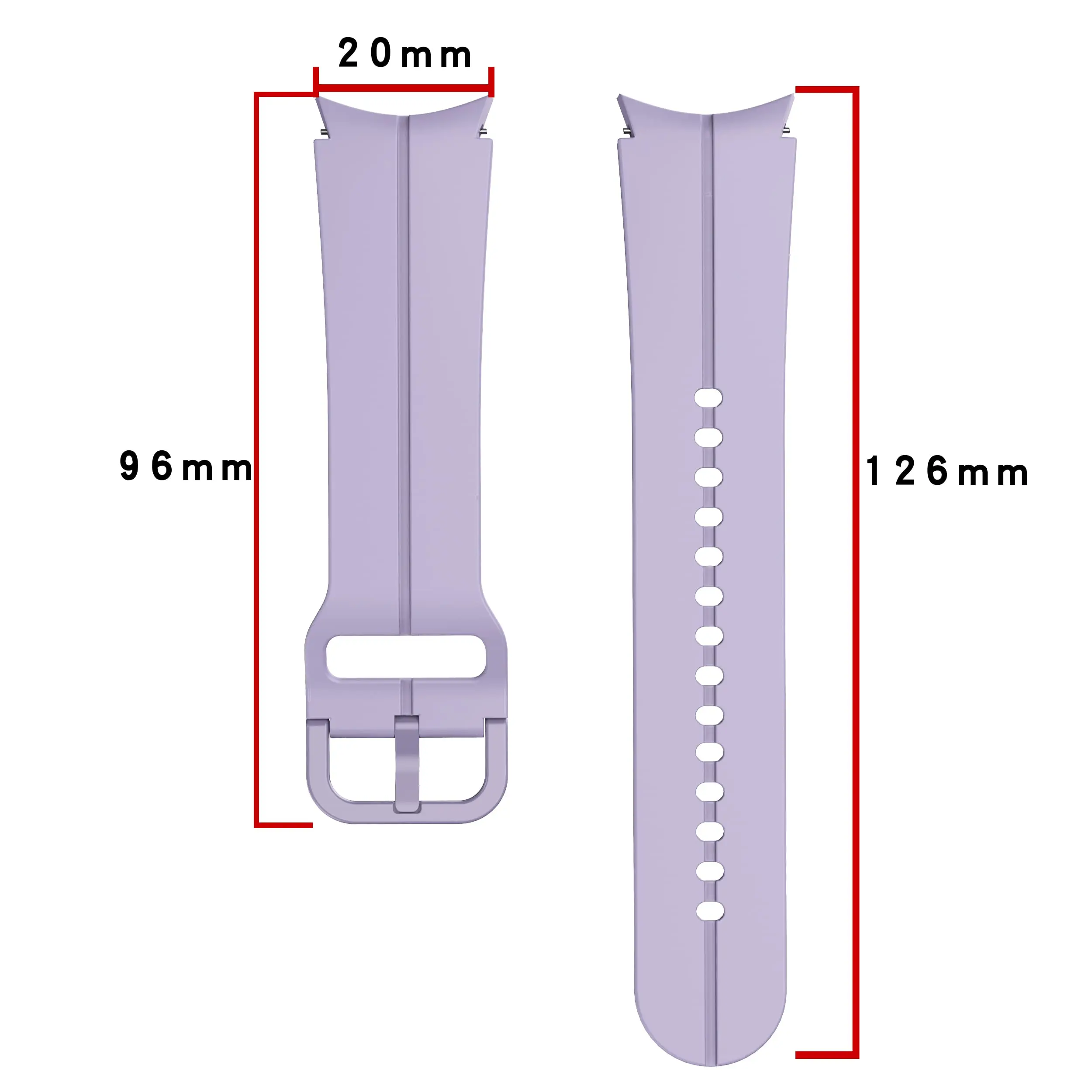 Versatile Silicone Watch Band - Premium Quality Strap