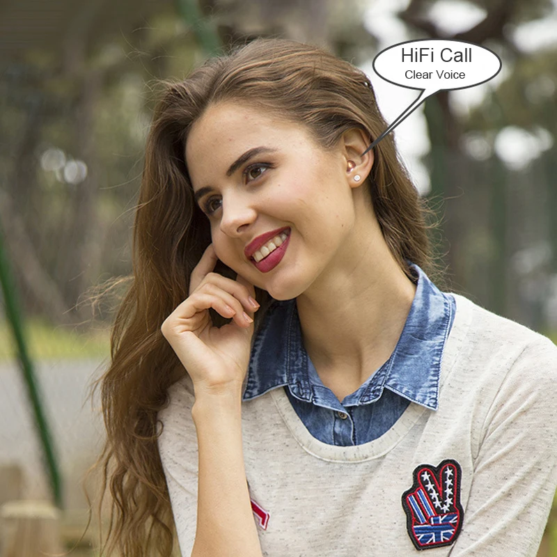 Mini Invisible Head phones Wireless Bluetooth Earphones Waterproof Single Earbuds Microphone handsfree Earpiece Charge display