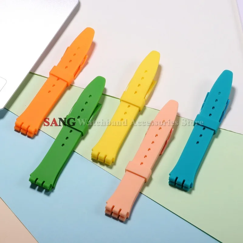 Vibrant Silicone Watchband - Soft, Durable, and Easy-to-Install Replacement Strap with Tools