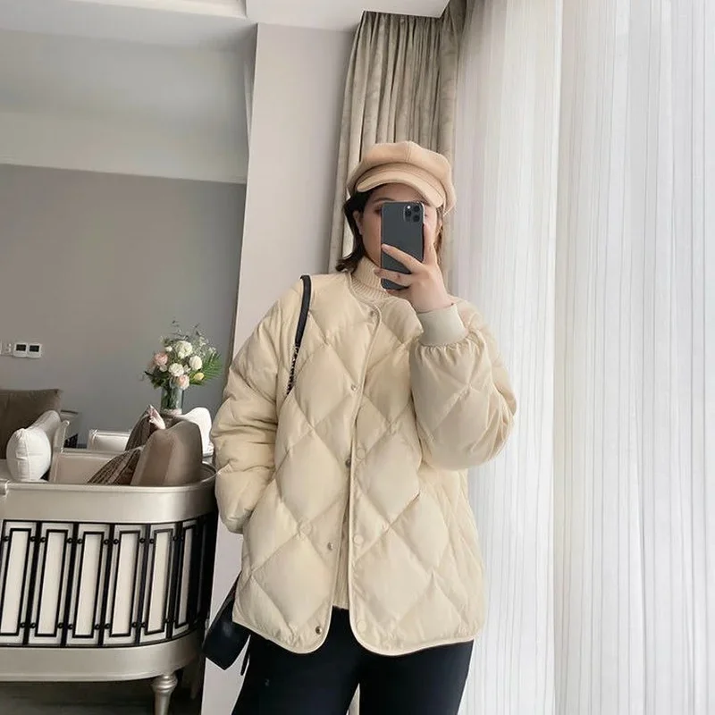 Winter Coat Women Puffer Jacket Winter New Korean Style Long Ladies Over-the-knee Cotton Padded Jacket Keep Warm Bubble Coat