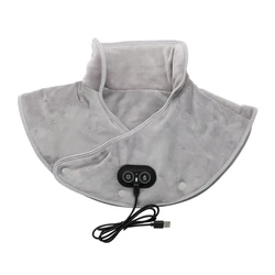 Heated Shoulder and Neck Massage Shawl with Vibration Therapy (Heat Vibration)